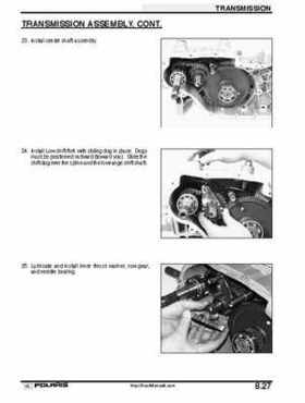 2001 Polaris Sportsman 400-500 DUSE and H.O. Service Manual, Page 296