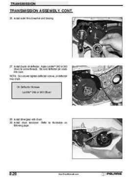 2001 Polaris Sportsman 400-500 DUSE and H.O. Service Manual, Page 297