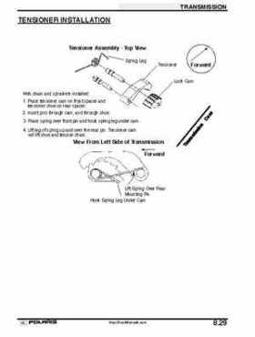 2001 Polaris Sportsman 400-500 DUSE and H.O. Service Manual, Page 298