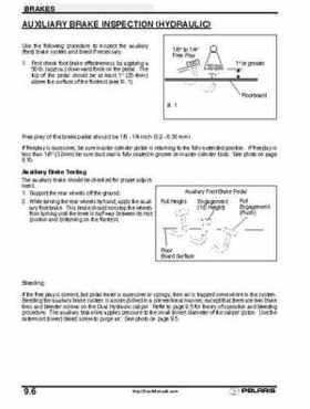 2001 Polaris Sportsman 400-500 DUSE and H.O. Service Manual, Page 309