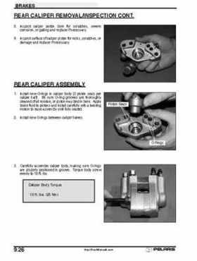 2001 Polaris Sportsman 400-500 DUSE and H.O. Service Manual, Page 329