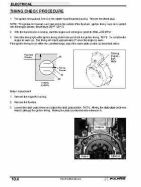 2001 Polaris Sportsman 400-500 DUSE and H.O. Service Manual, Page 338