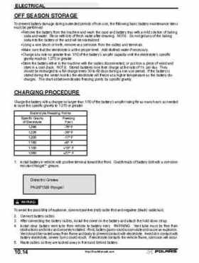 2001 Polaris Sportsman 400-500 DUSE and H.O. Service Manual, Page 348