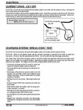 2001 Polaris Sportsman 400-500 DUSE and H.O. Service Manual, Page 350