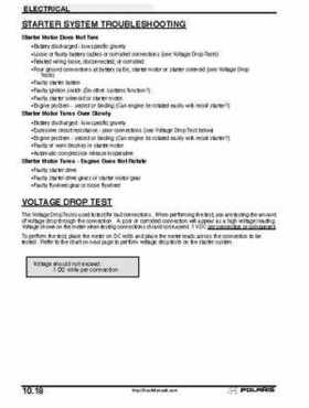 2001 Polaris Sportsman 400-500 DUSE and H.O. Service Manual, Page 352