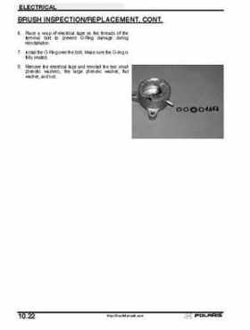 2001 Polaris Sportsman 400-500 DUSE and H.O. Service Manual, Page 356