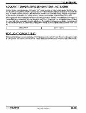 2001 Polaris Sportsman 400-500 DUSE and H.O. Service Manual, Page 367