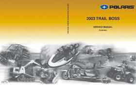 2003 Polaris ATV Trail Boss 330 Factory Service Manual, Page 1