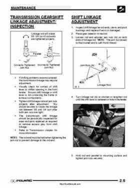 2003 Polaris ATV Trail Boss 330 Factory Service Manual, Page 26