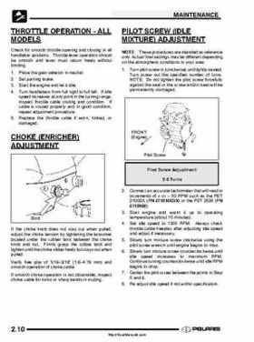 2003 Polaris ATV Trail Boss 330 Factory Service Manual, Page 27