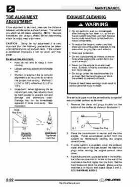 2003 Polaris ATV Trail Boss 330 Factory Service Manual, Page 39