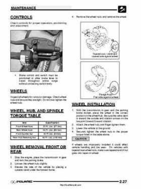 2003 Polaris ATV Trail Boss 330 Factory Service Manual, Page 44