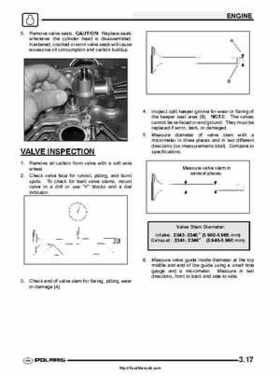 2003 Polaris ATV Trail Boss 330 Factory Service Manual, Page 62