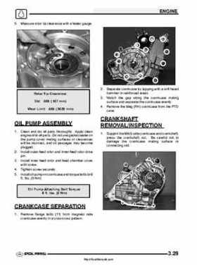 2003 Polaris ATV Trail Boss 330 Factory Service Manual, Page 74