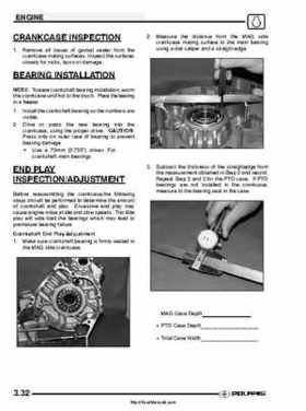 2003 Polaris ATV Trail Boss 330 Factory Service Manual, Page 77