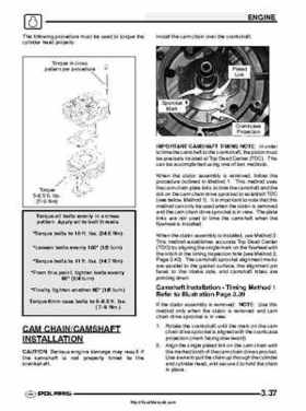 2003 Polaris ATV Trail Boss 330 Factory Service Manual, Page 82