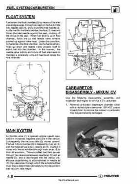 2003 Polaris ATV Trail Boss 330 Factory Service Manual, Page 99