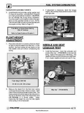 2003 Polaris ATV Trail Boss 330 Factory Service Manual, Page 102