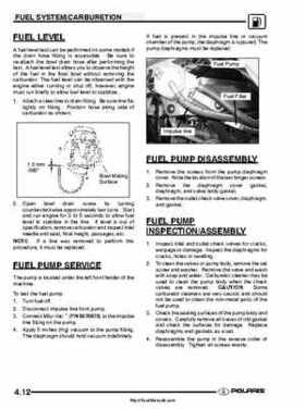 2003 Polaris ATV Trail Boss 330 Factory Service Manual, Page 103