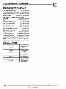 2003 Polaris ATV Trail Boss 330 Factory Service Manual, Page 109