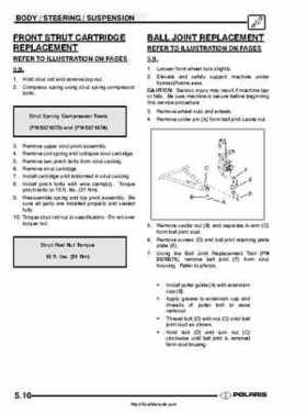 2003 Polaris ATV Trail Boss 330 Factory Service Manual, Page 115