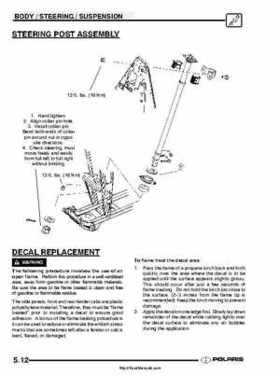 2003 Polaris ATV Trail Boss 330 Factory Service Manual, Page 117