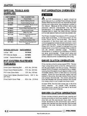 2003 Polaris ATV Trail Boss 330 Factory Service Manual, Page 119