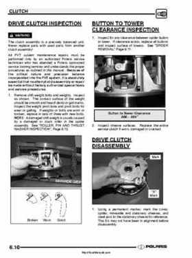 2003 Polaris ATV Trail Boss 330 Factory Service Manual, Page 127