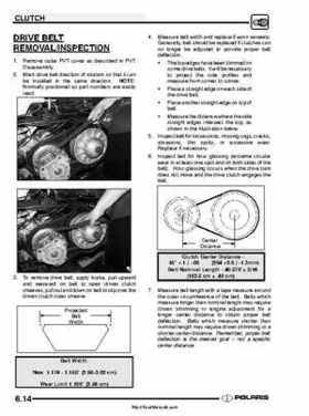 2003 Polaris ATV Trail Boss 330 Factory Service Manual, Page 131