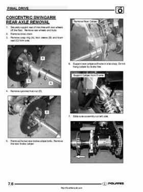 2003 Polaris ATV Trail Boss 330 Factory Service Manual, Page 147