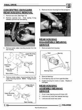 2003 Polaris ATV Trail Boss 330 Factory Service Manual, Page 151
