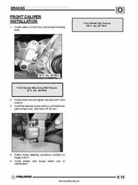 2003 Polaris ATV Trail Boss 330 Factory Service Manual, Page 176