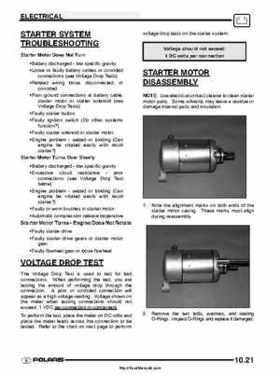2003 Polaris ATV Trail Boss 330 Factory Service Manual, Page 204