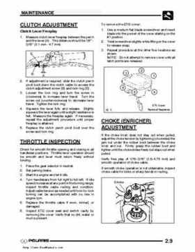 2003 Polaris Predator 500 factory service manual, Page 23