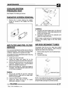 2003 Polaris Predator 500 factory service manual, Page 31