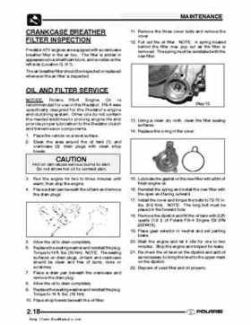 2003 Polaris Predator 500 factory service manual, Page 32