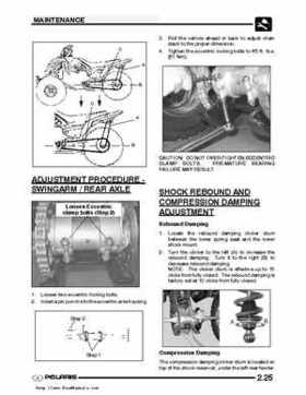 2003 Polaris Predator 500 factory service manual, Page 39