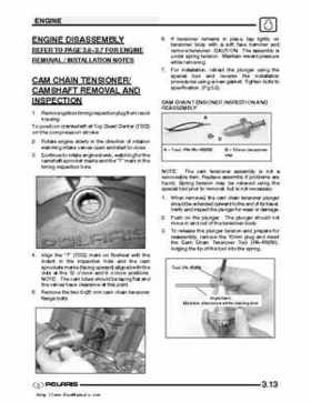 2003 Polaris Predator 500 factory service manual, Page 55