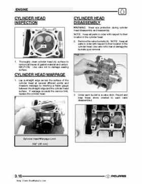 2003 Polaris Predator 500 factory service manual, Page 58