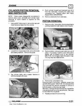 2003 Polaris Predator 500 factory service manual, Page 63