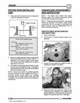 2003 Polaris Predator 500 factory service manual, Page 66