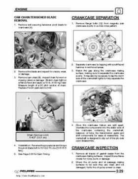 2003 Polaris Predator 500 factory service manual, Page 71