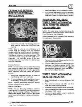 2003 Polaris Predator 500 factory service manual, Page 75