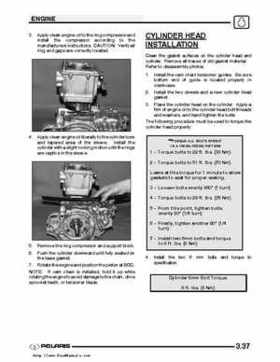 2003 Polaris Predator 500 factory service manual, Page 79