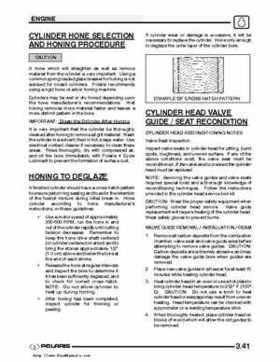 2003 Polaris Predator 500 factory service manual, Page 83