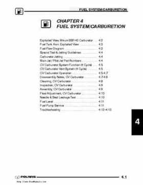 2003 Polaris Predator 500 factory service manual, Page 89