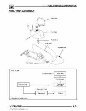 2003 Polaris Predator 500 factory service manual, Page 91