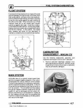 2003 Polaris Predator 500 factory service manual, Page 95