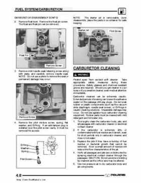 2003 Polaris Predator 500 factory service manual, Page 96