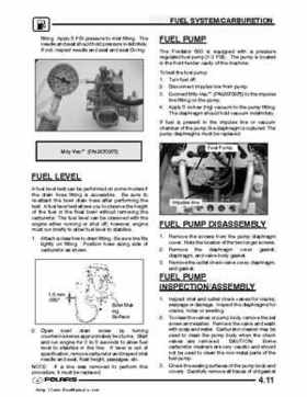 2003 Polaris Predator 500 factory service manual, Page 99